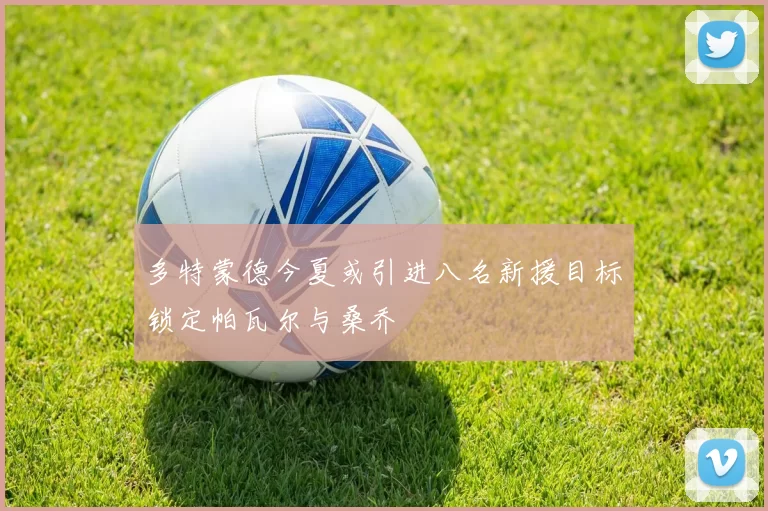 多特蒙德今夏或引进八名新援目标锁定帕瓦尔与桑乔